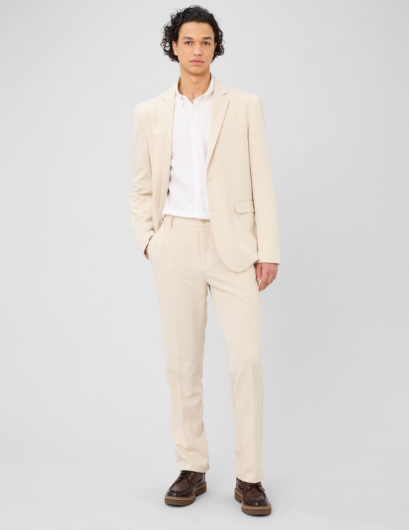 Pantalon de ville fluide relaxed