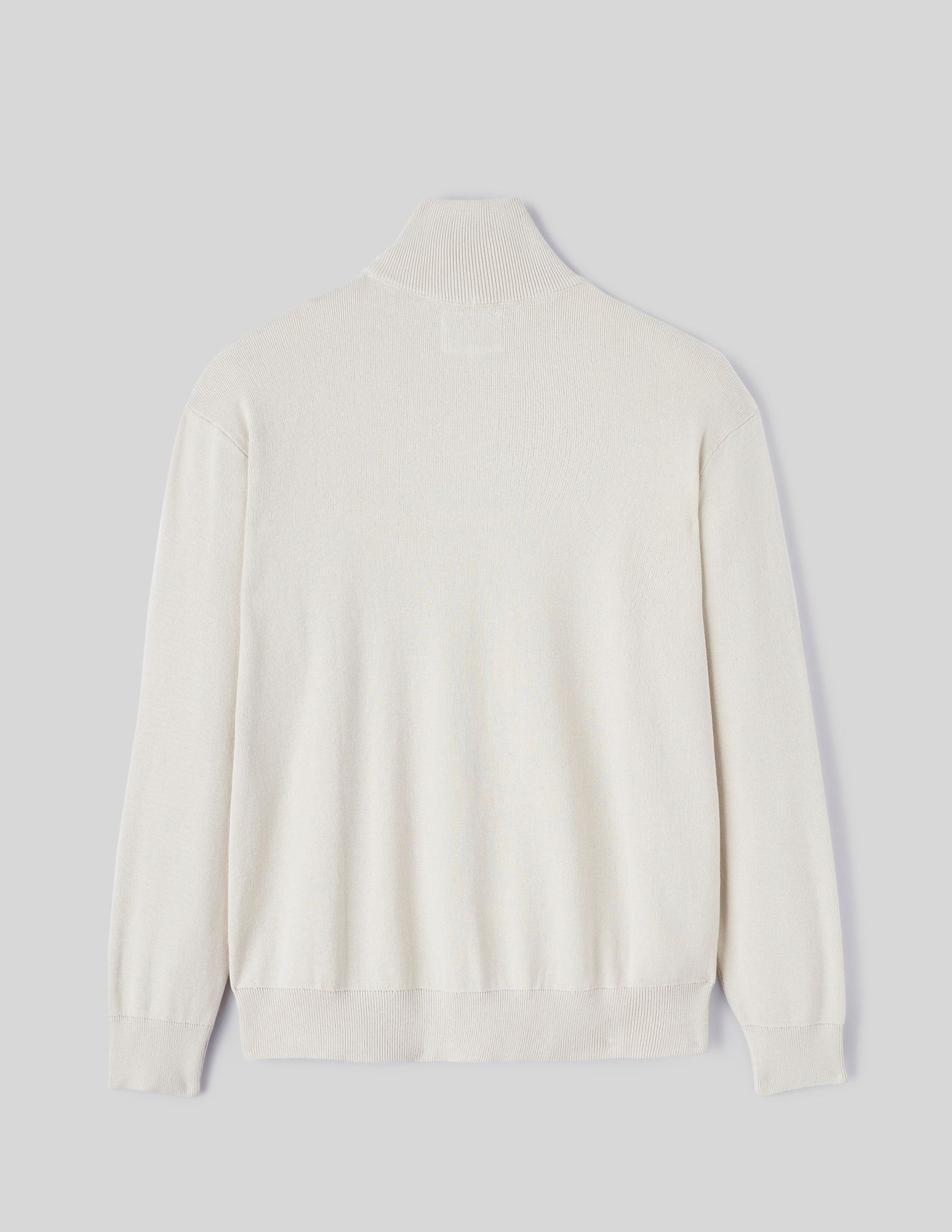 Pull col montant zippé