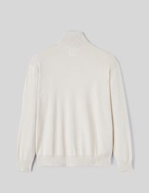 Pull col montant zippé
