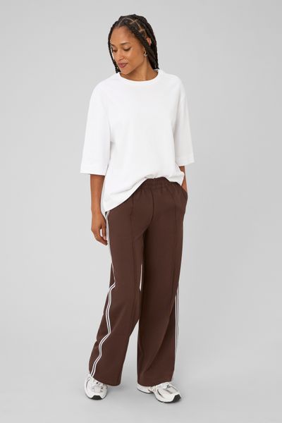 Pantalon jogging &agrave; bandes