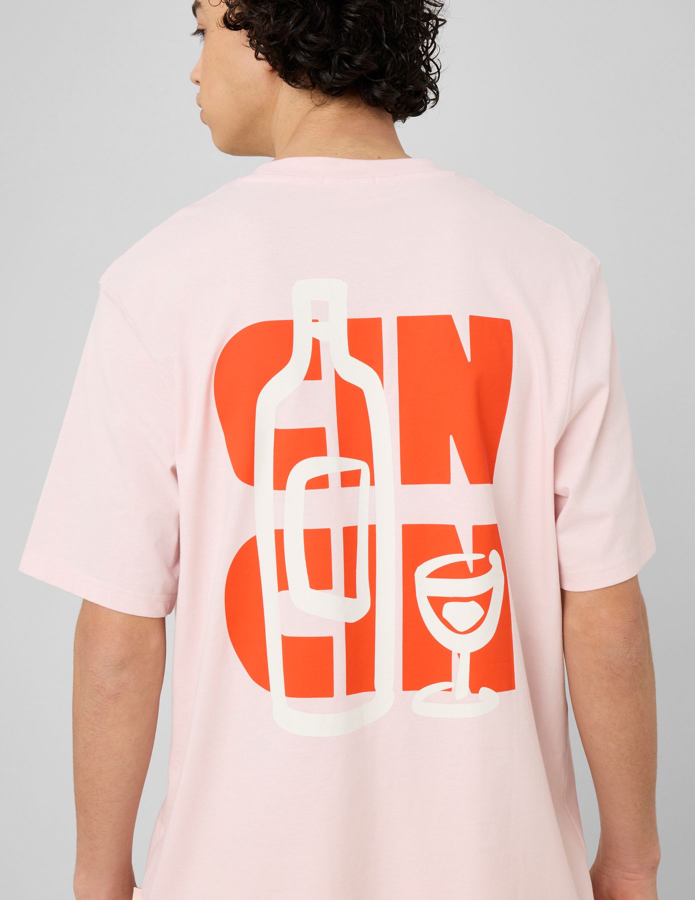 T-shirt imprim&eacute; devant/dos