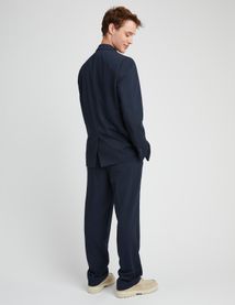 Veste de costume coupe droite