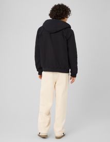 Blouson &agrave; capuche zipp&eacute;