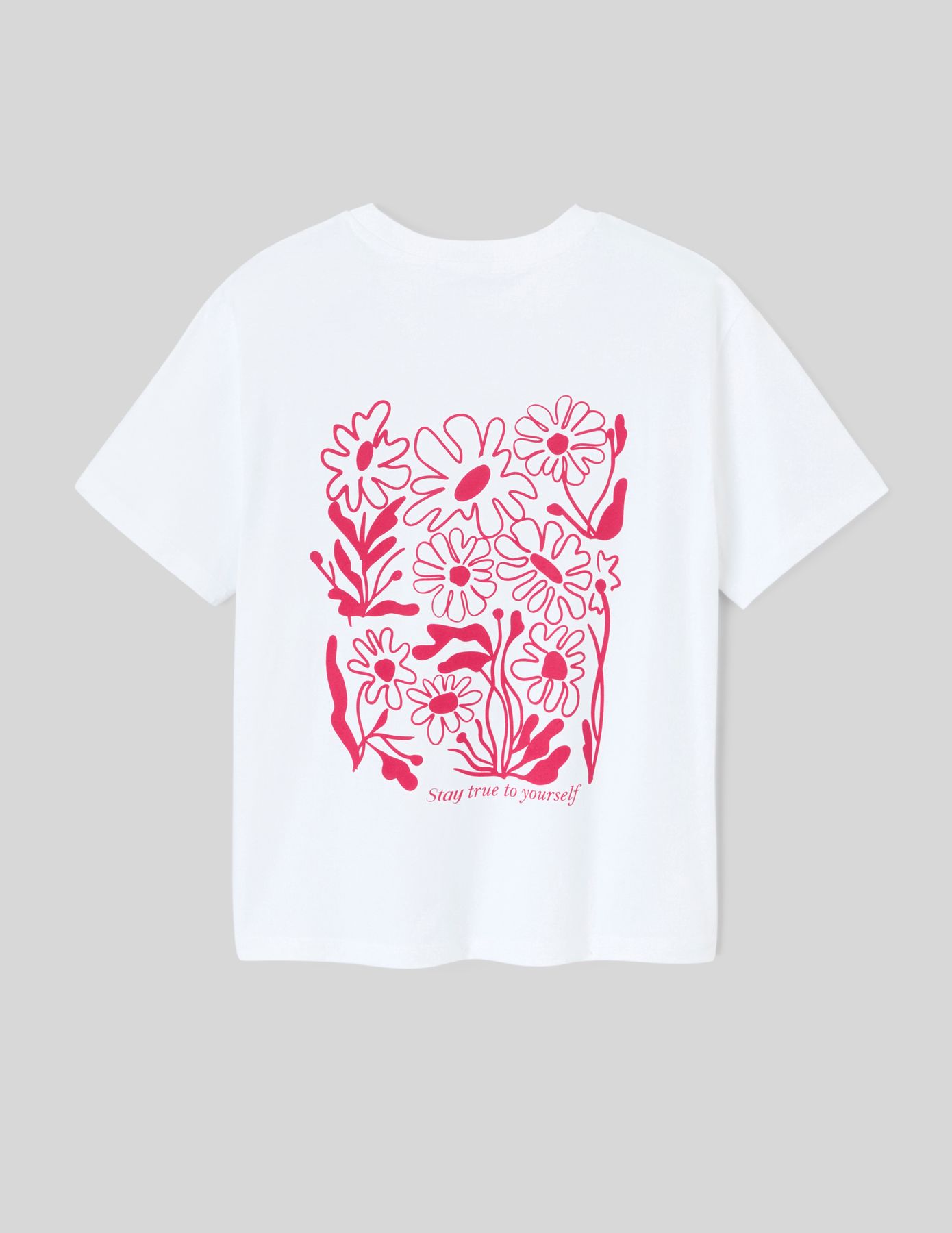T-shirt imprim&eacute; devant / dos