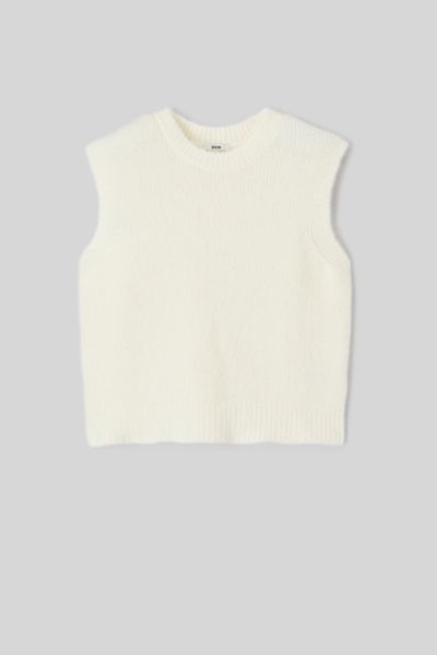 Pull sans manches uni