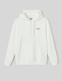 Sweat &agrave; capuche imprim&eacute; devant / dos