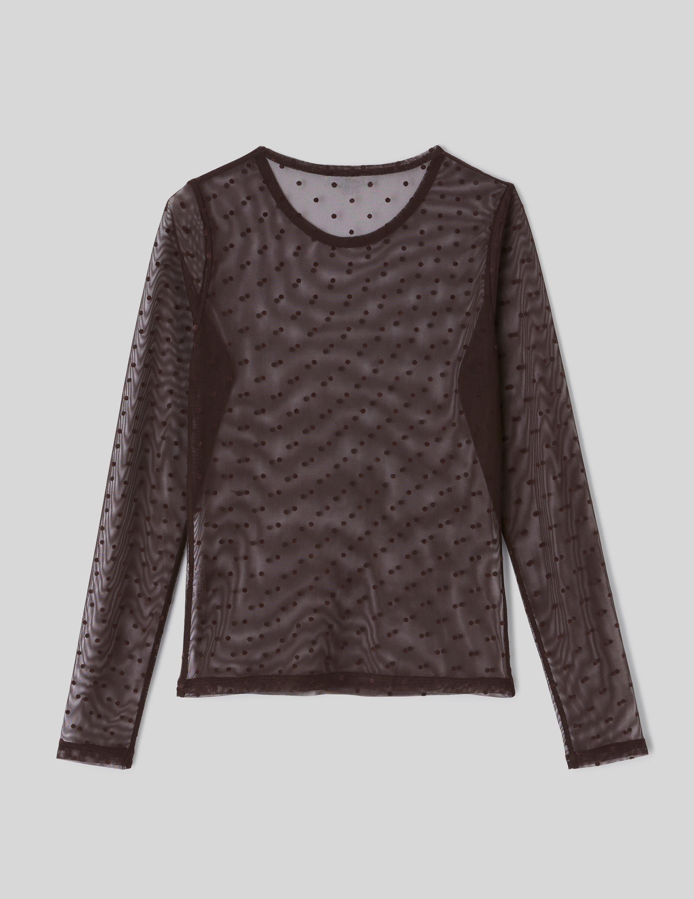 T-shirt r&eacute;sille manches longues