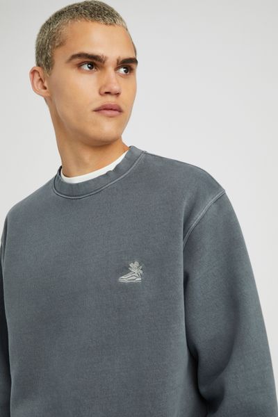 Sweat col rond brod&eacute;