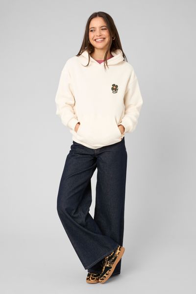 Sweat &agrave; capuche imprim&eacute; devant / dos
