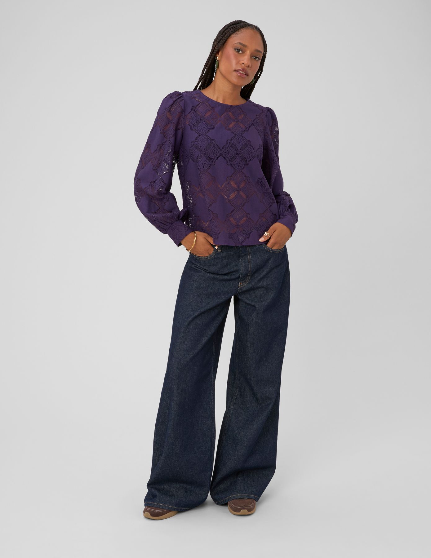 Blouse manches longues