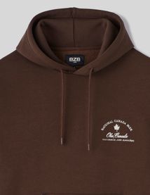 Sweat &agrave; capuche brod&eacute;