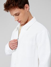 Veste zippée texturée