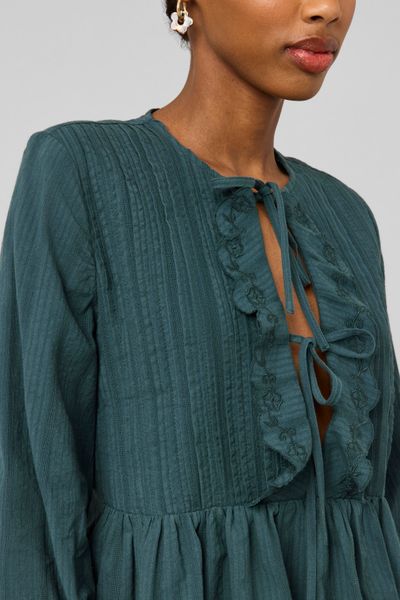 Blouse &agrave; nouer