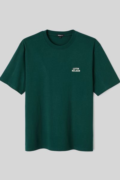 T-shirt broderie poitrine