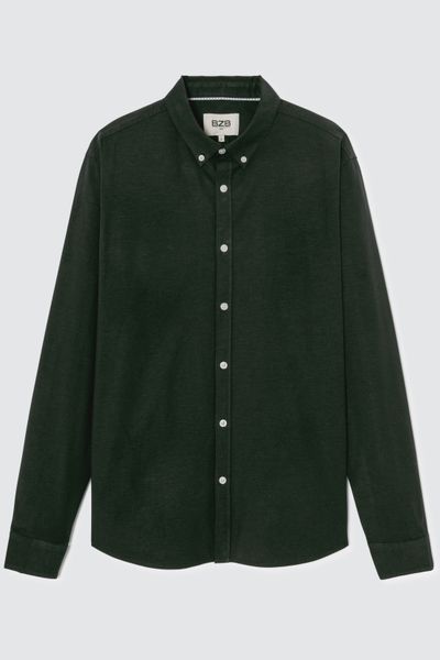 Chemise unie ajustée