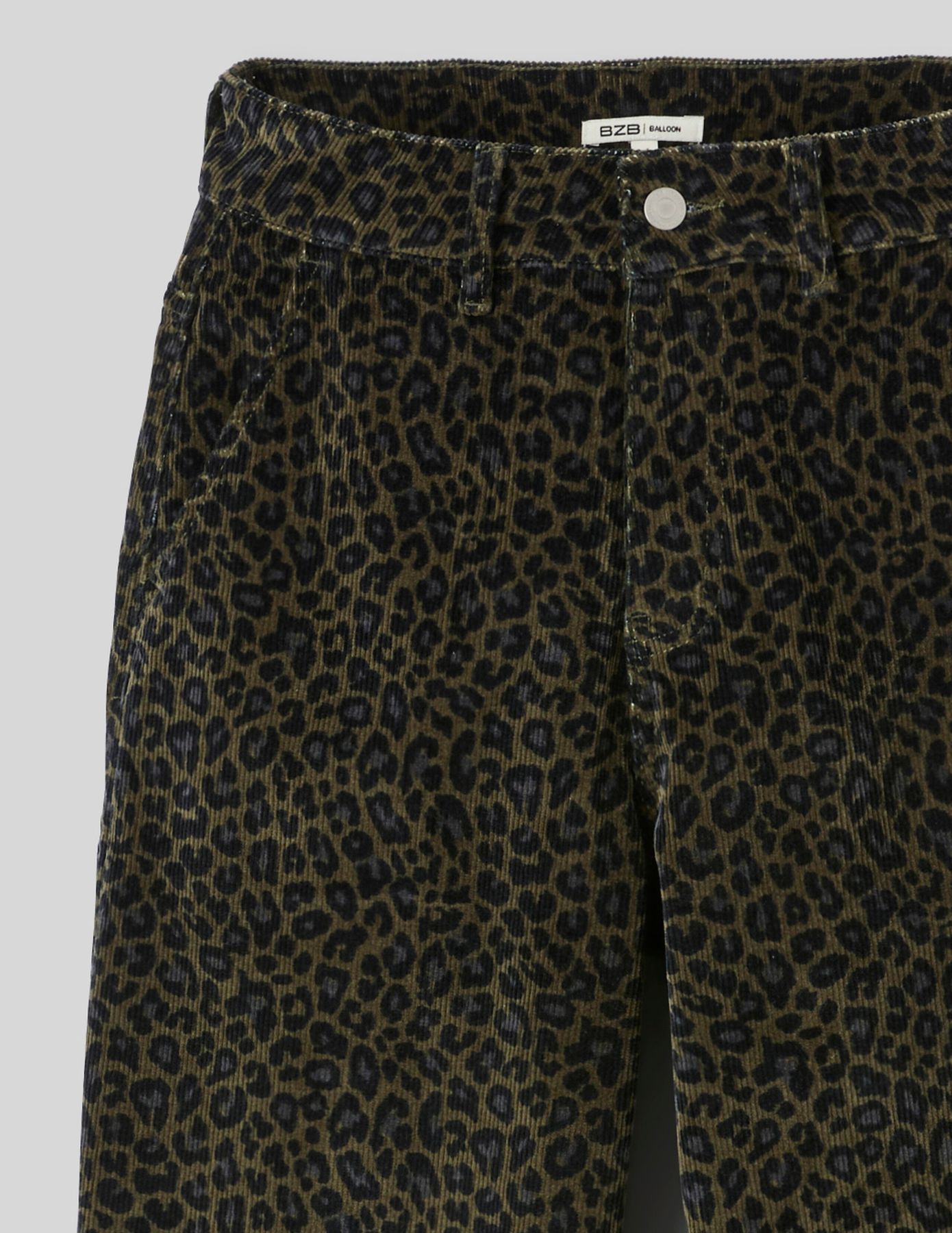 Pantalon imprim&eacute; coupe ballon