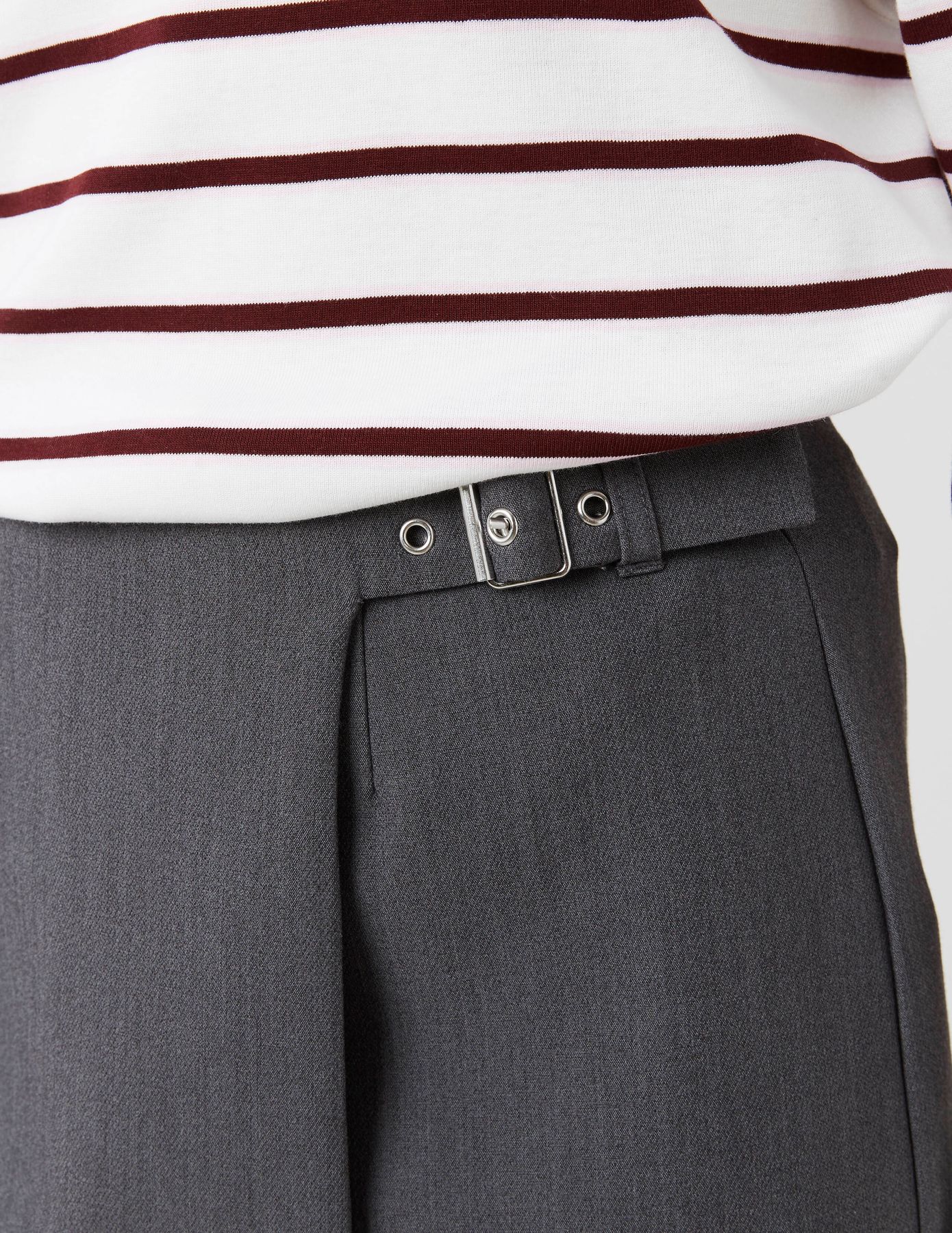 Jupe short portefeuille en polyester recyclé