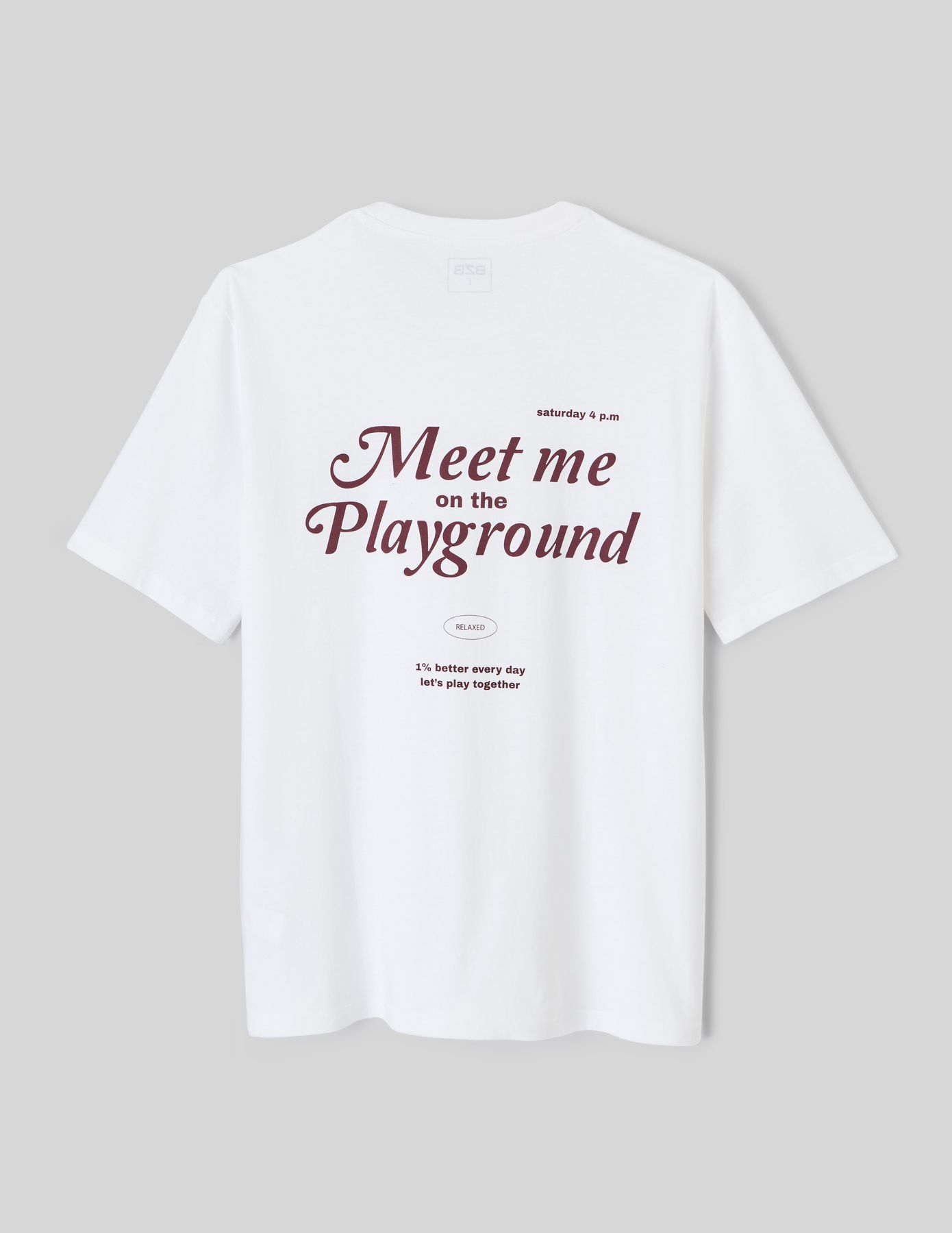 T-shirt imprimé devant/dos