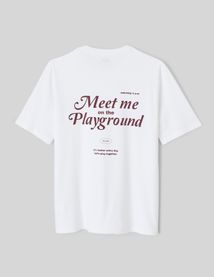 T-shirt imprimé devant/dos