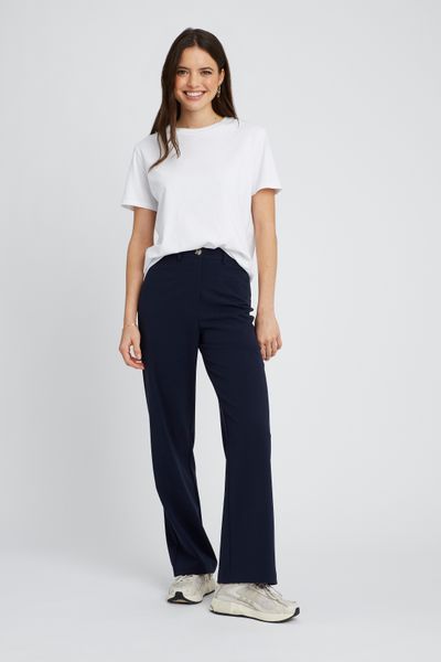 Pantalon tailleur polyester recyclé