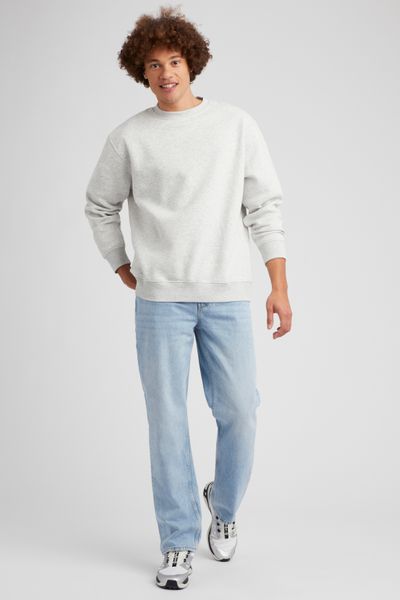 Sweat col rond uni