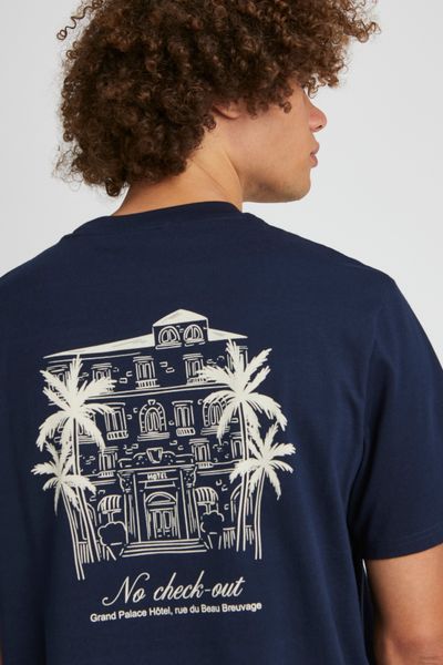 T-shirt imprimé devant dos