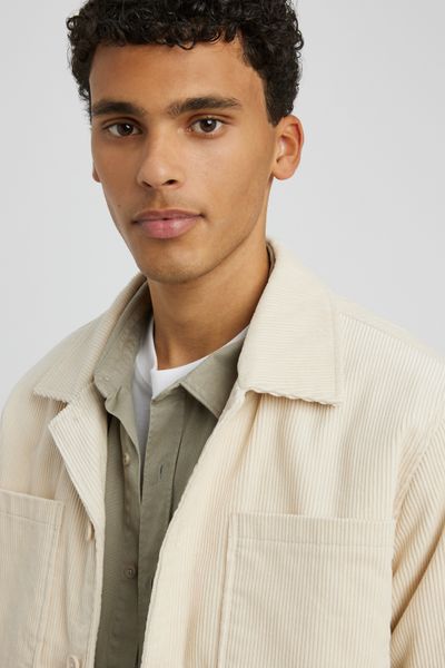 Veste surchemise velours