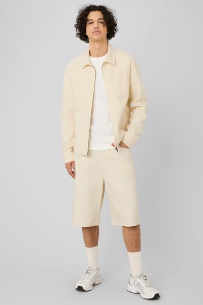 Veste zipp&eacute;e textur&eacute;e