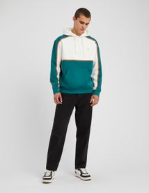 Sweat à capuche colorblock