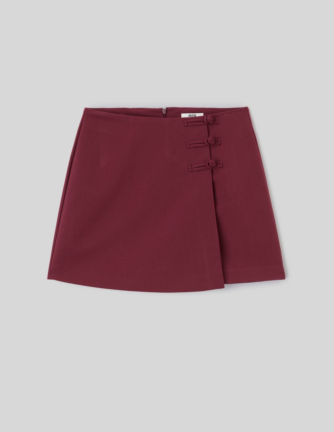 Jupe short en polyester recycl&eacute;