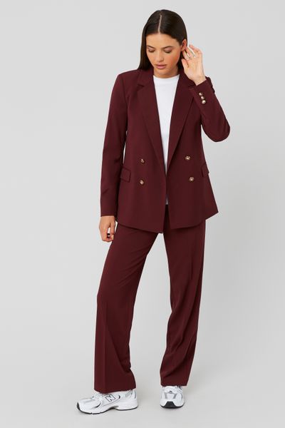 Pantalon tailleur droit