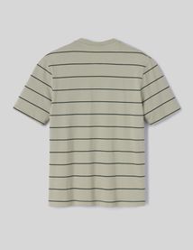 T-shirt oversize &agrave; rayures