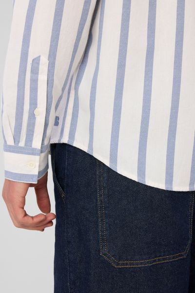 Chemise manches longues ray&eacute;e