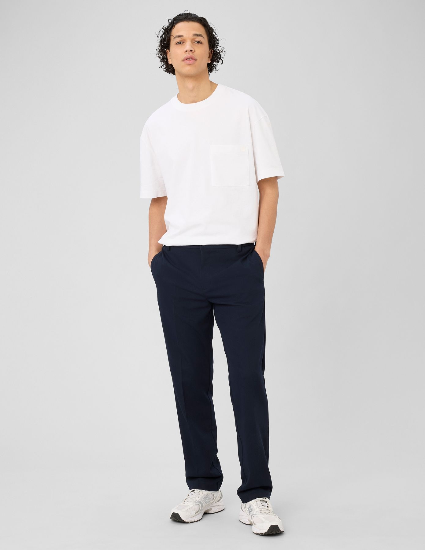 Pantalon de ville fluide relaxed