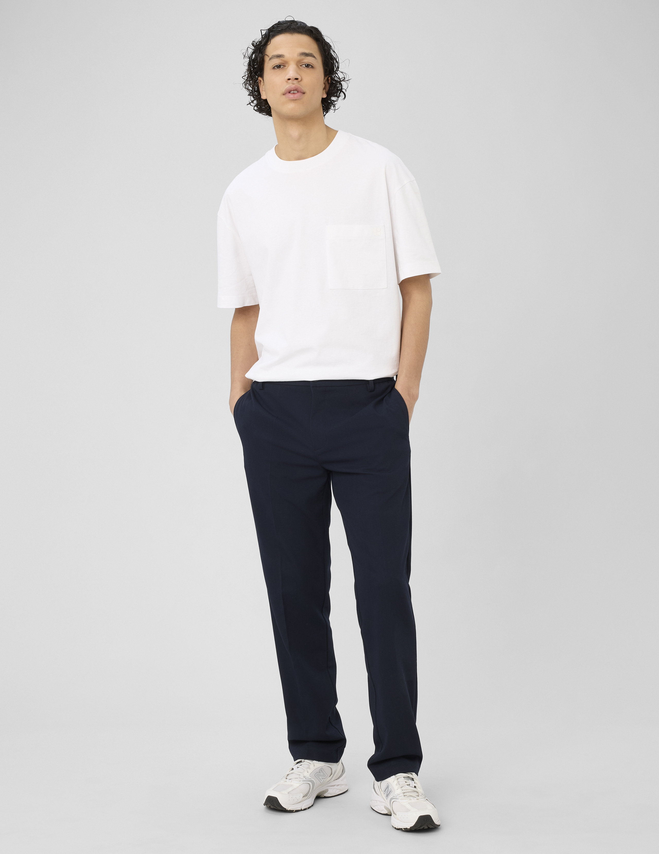 Pantalon de ville fluide