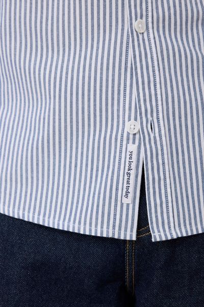 Chemise oxford ray&eacute;e