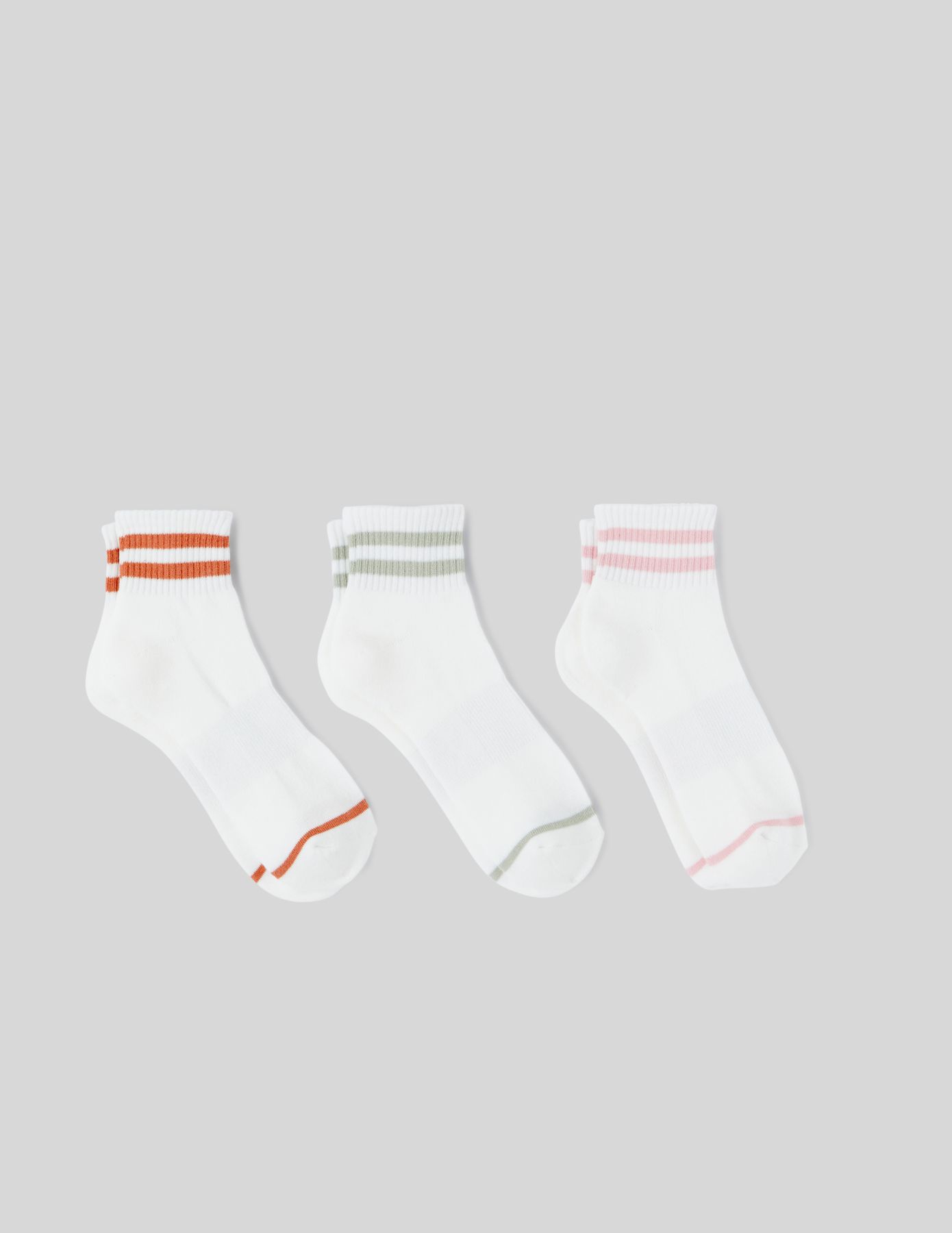 Lot de 3 paires de socquettes sport