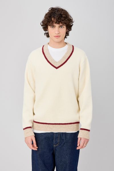 Pull col V contrast&eacute;