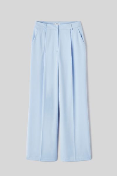 Pantalon tailleur à pinces