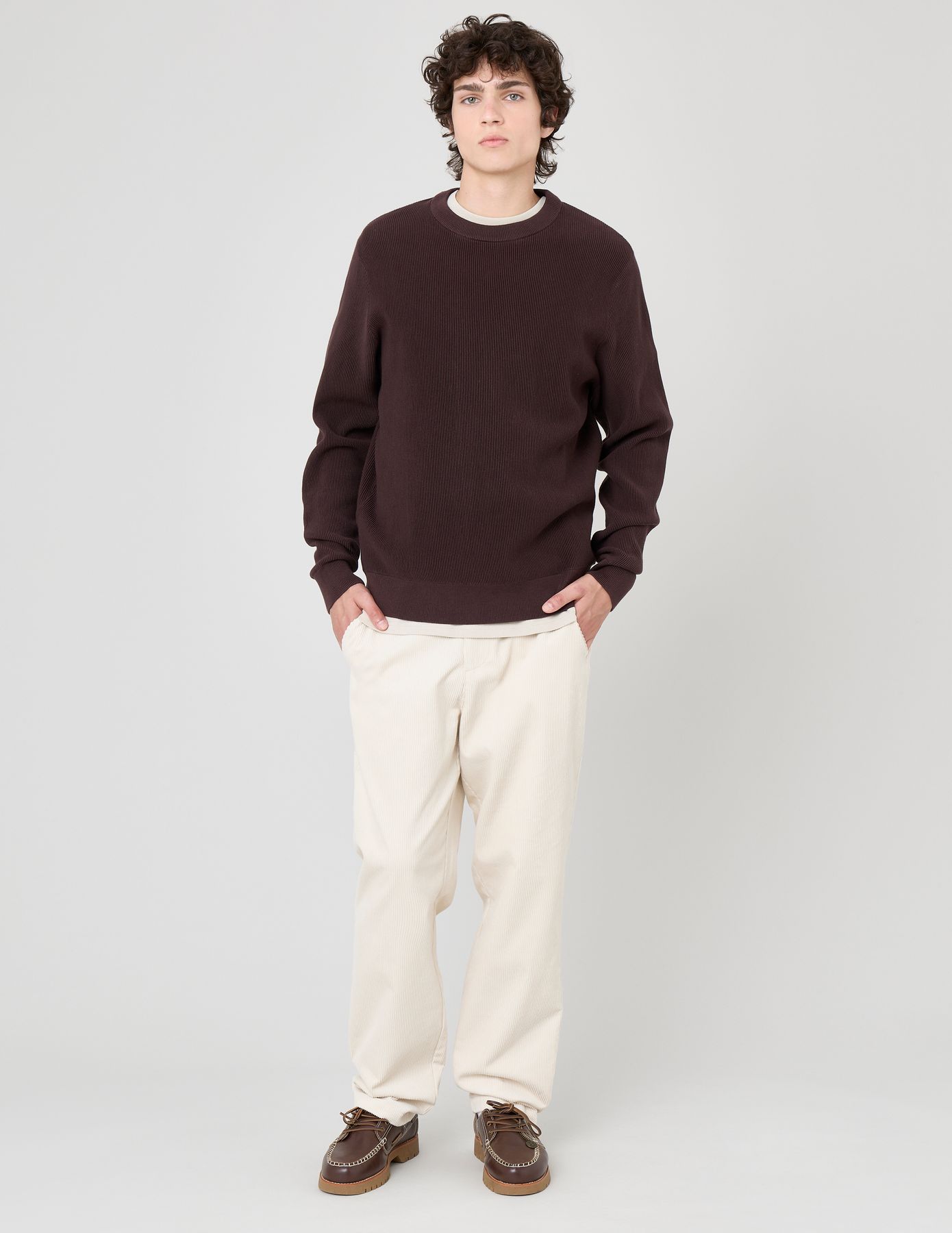 Pull maille fantaisie