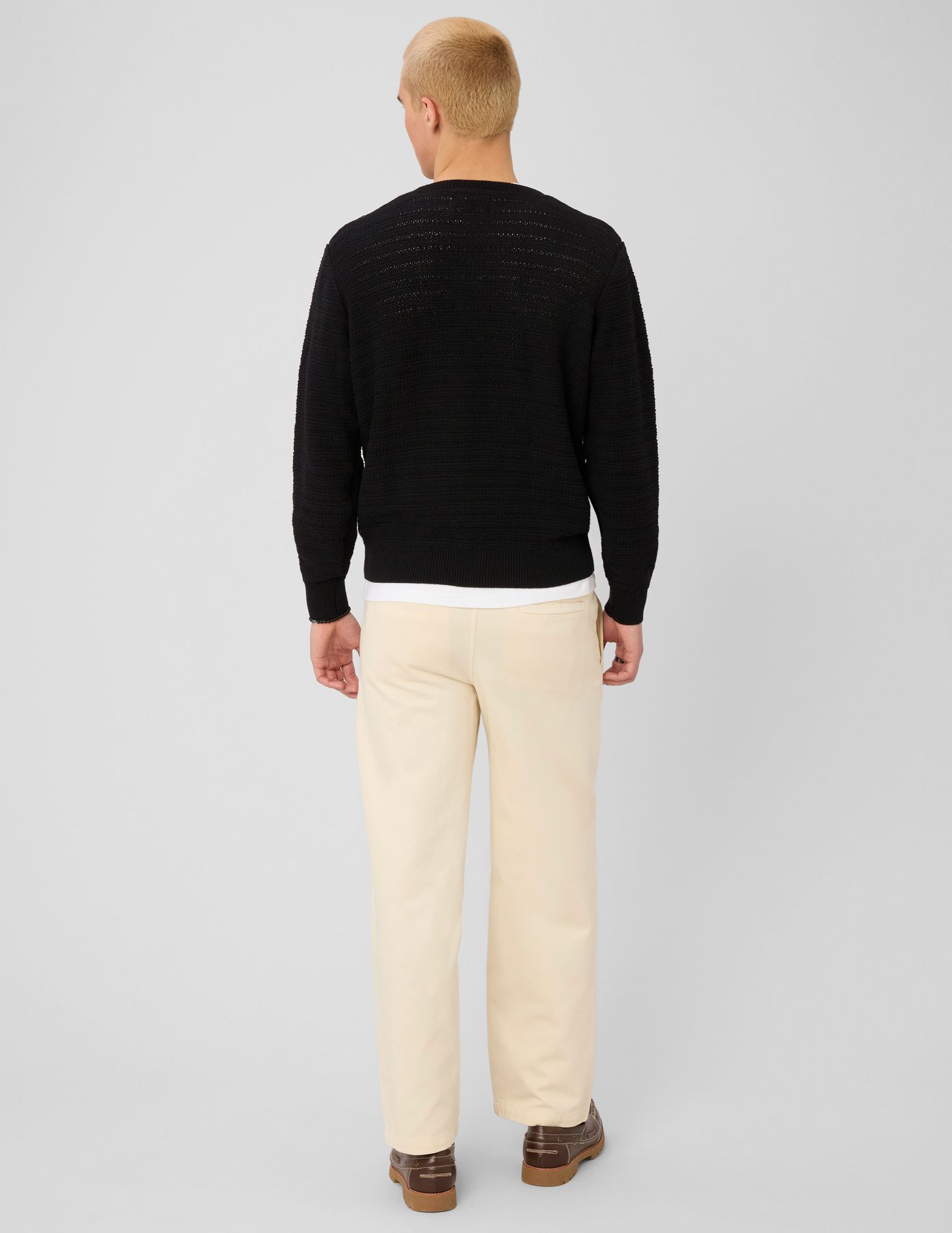 Pull maille fantaisie