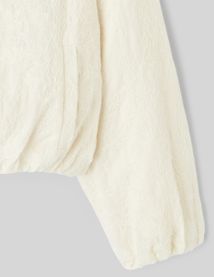 Veste boule l&eacute;g&egrave;re brod&eacute;e