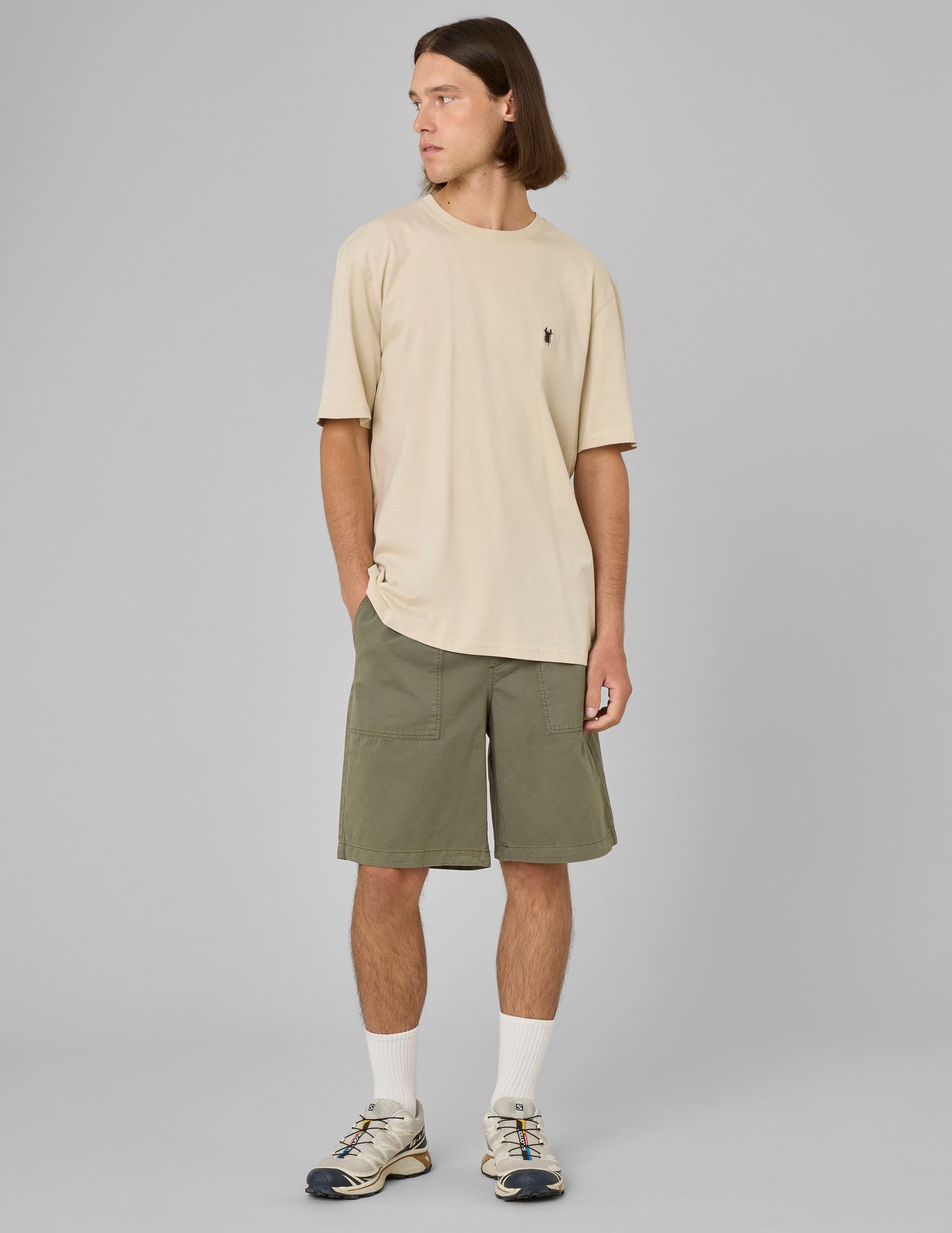 Bermuda taille &eacute;lastiqu&eacute;e