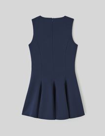 Robe sans manches patineuse