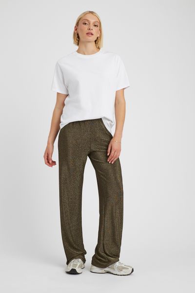 Pantalon fluide &agrave; paillettes