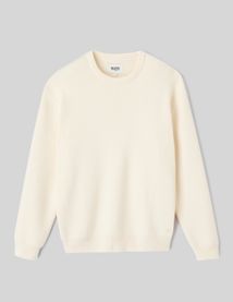 Pull chenille col rond