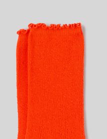 Chaussette unitaire pointelle