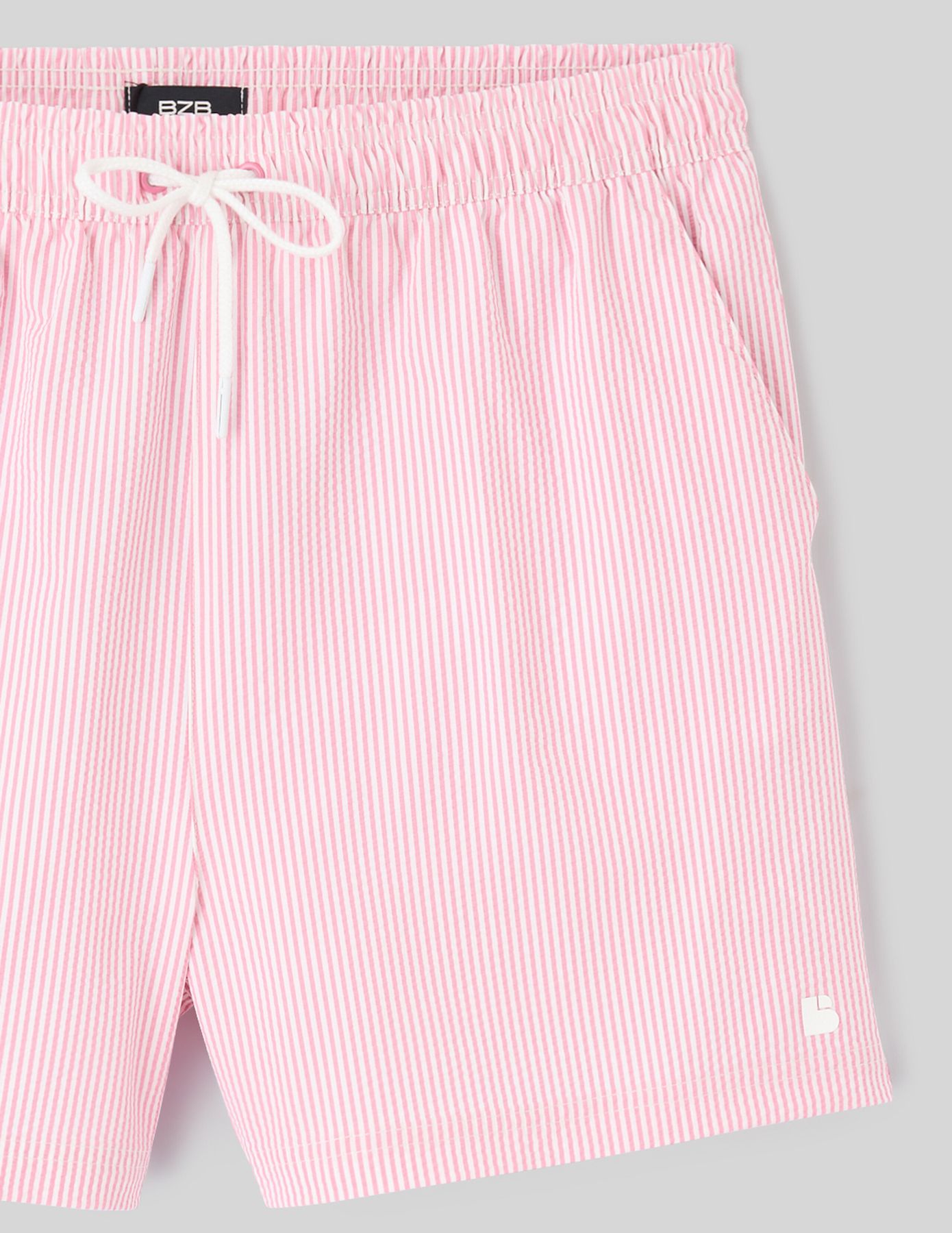 Short de bain seersucker