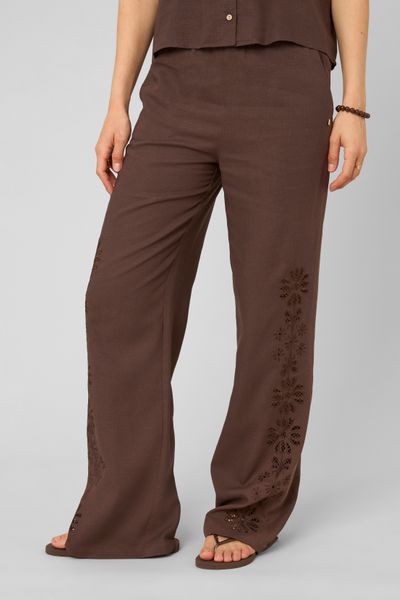 Pantalon brod&eacute;