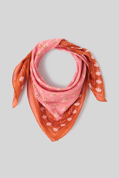 Foulard coton imprimé